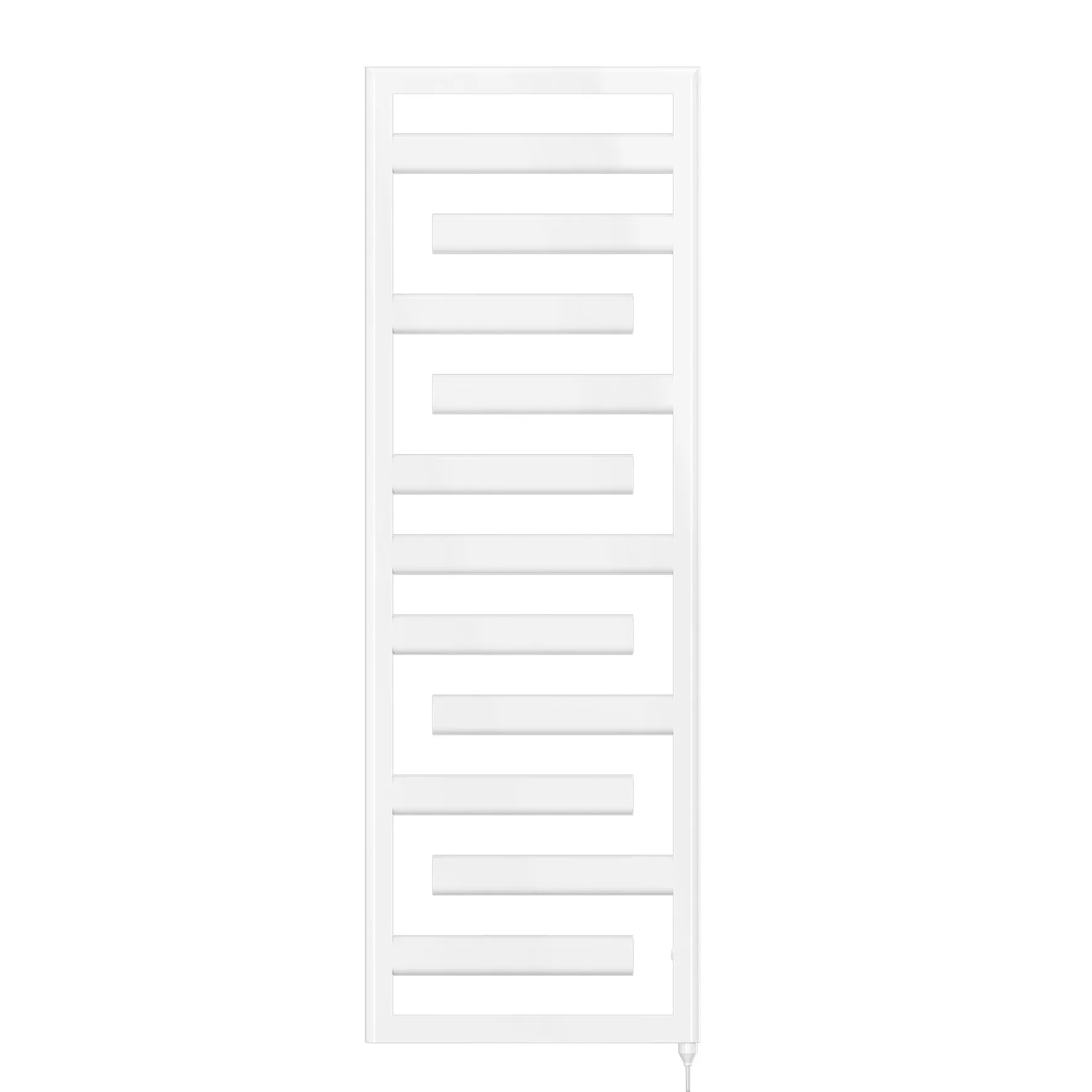 Zehnder Design-Handtuchwärmer „Tetris“ mit Heizstab IHE 50 × 151 cm in Telegrey 4 (RAL 7047) Zehnder Design-Handtuchwärmer „Tetris“ mit Heizstab IHE 50 × 151 cm in Telegrey 4 (RAL 7047)