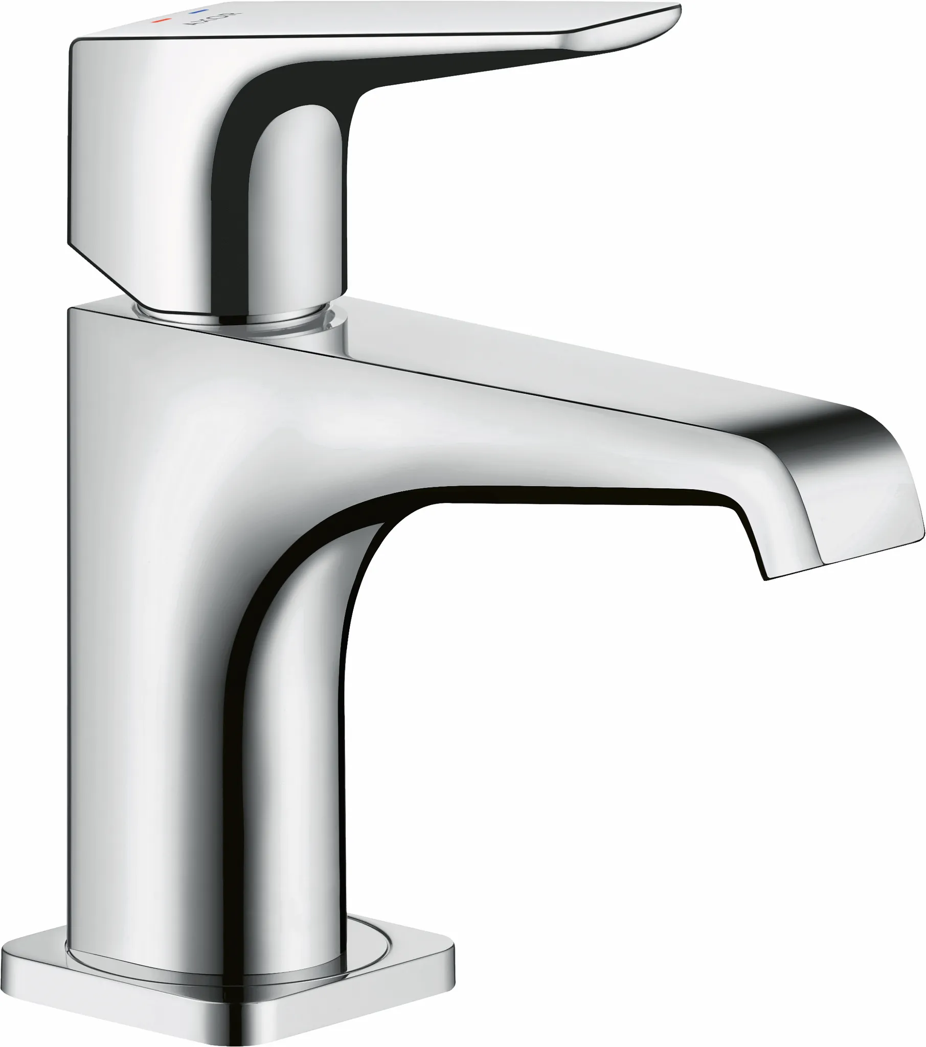 Waschtischmischer 90 Axor Citterio E Handwaschbecken o.Zugstange Hebelgr.chr.