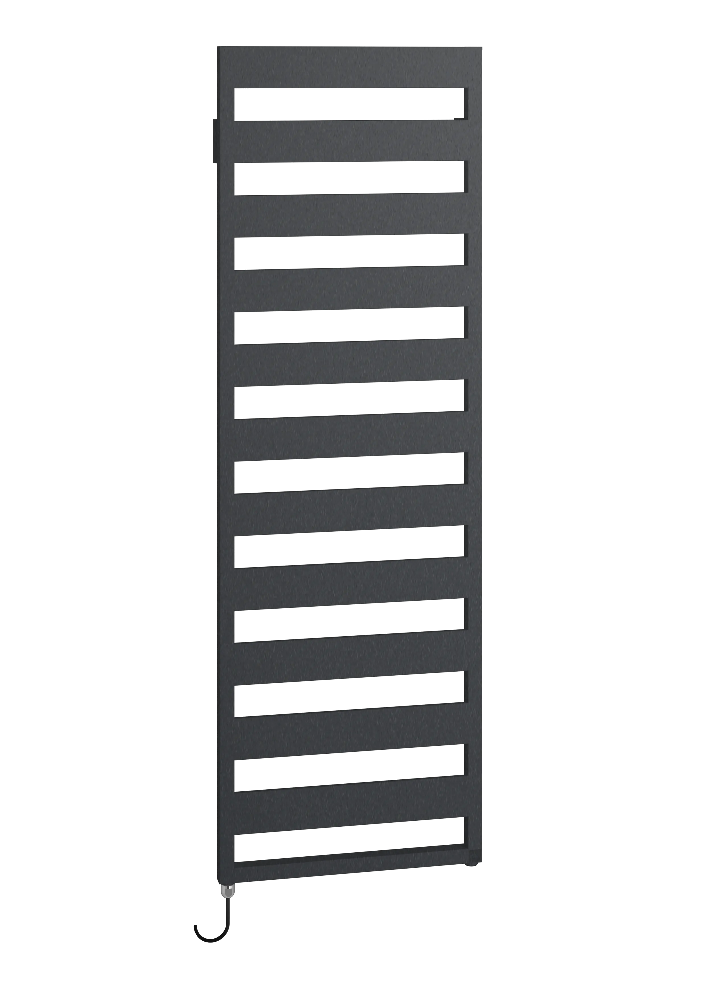 Kermi Design-Elektroheizkörper „Casteo®-E“ 50 × 98,6 cm in Anthracite Grey