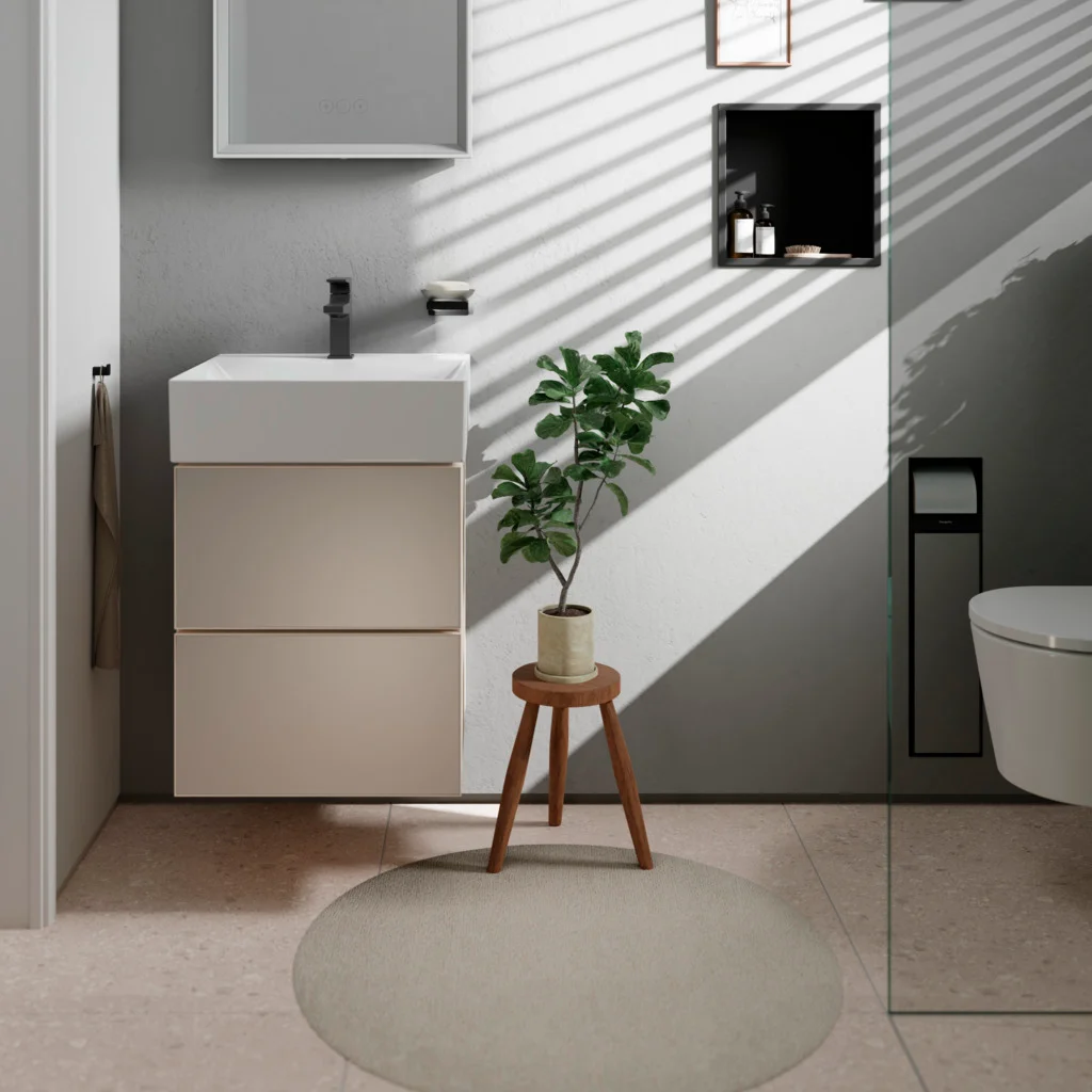 Hansgrohe Xevolos E Handwaschbecken 500x480x140 mm, weiß, glänzend, SmartClean, wandhängend, ohne Überlauf Hansgrohe Xevolos E Handwaschbecken 500x480x140 mm, weiß, glänzend, SmartClean, wandhängend, ohne Überlauf