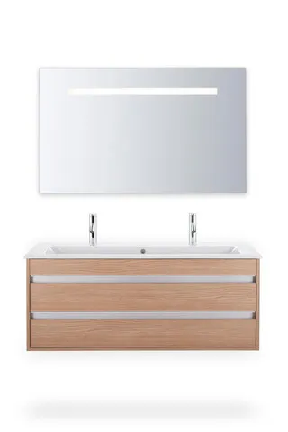 Wandwaschtisch „ME by Starck“, mit Überlauf, Hahnlochposition mittig in Weiß Hochglanz Wandwaschtisch „ME by Starck“, mit Überlauf, Hahnlochposition mittig in Weiß Hochglanz