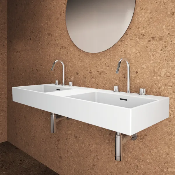 Ideal Standard Joy Arm 3-Loch Waschtischarmatur BC783AA, Chrom Ideal Standard Joy Arm 3-Loch Waschtischarmatur BC783AA, Chrom