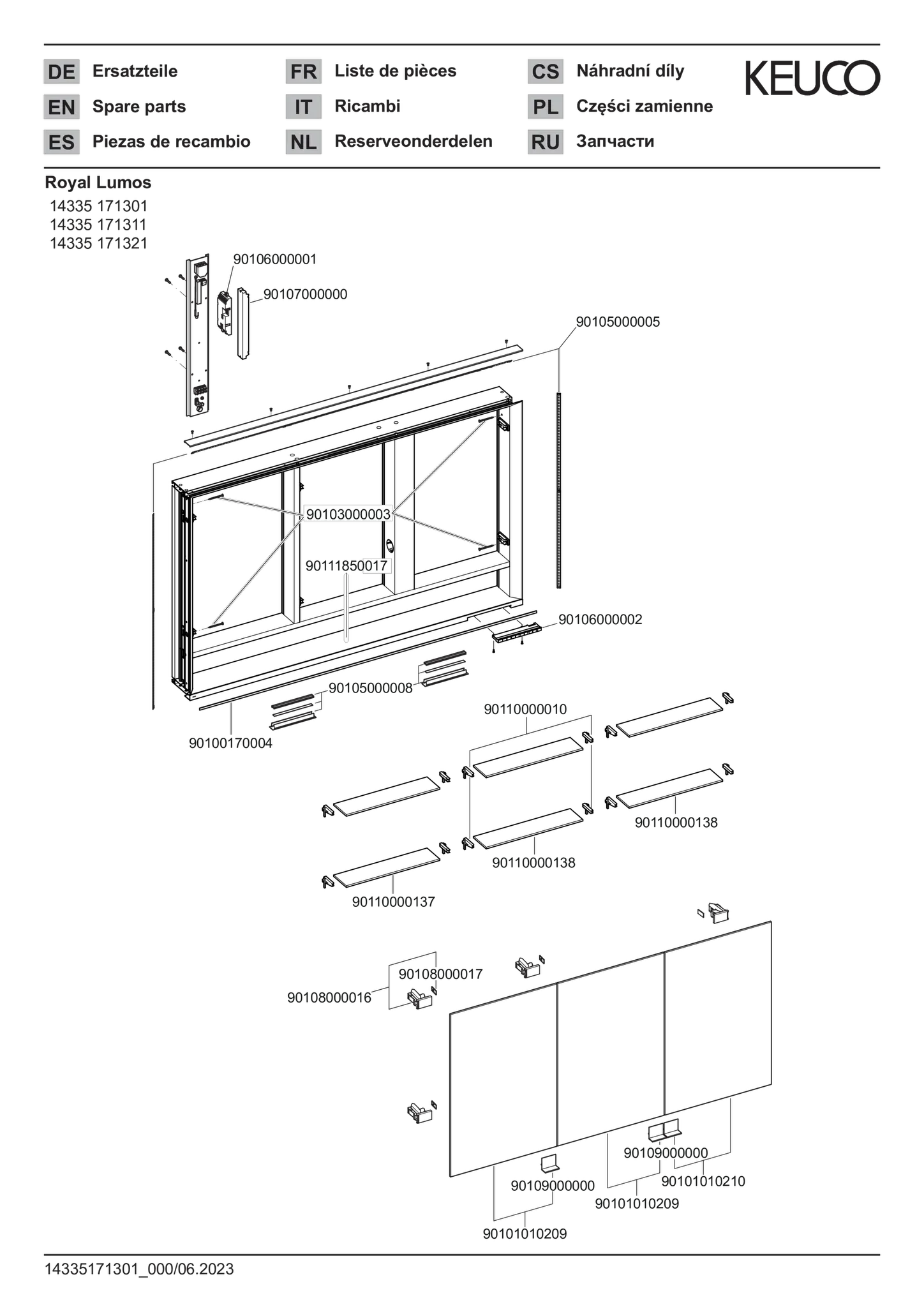 KEUCO Wandeinbau Spiegelschrank mit offenem Ablagefach „Royal Lumos“ in Silber (eloxiert), Unterputz, mit Steckdosen, ohne Spiegelheizung 1200 × 735 × 130 mm KEUCO Wandeinbau Spiegelschrank mit offenem Ablagefach „Royal Lumos“ in Silber (eloxiert), Unterputz, mit Steckdosen, ohne Spiegelheizung 1200 × 735 × 130 mm
