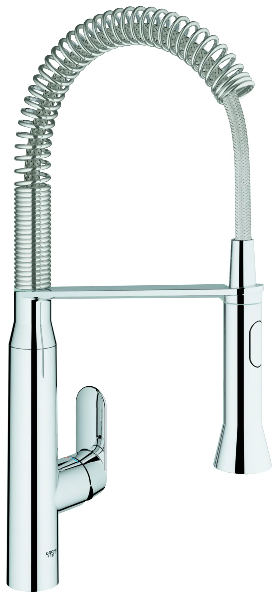 Einhand-Spültischbatterie K7 31379, Einlochmontage, herausziehbare SpeedClean Profibrause, Höhe 539 mm, chrom Farbe: chrom Einhand-Spültischbatterie K7 31379, Einlochmontage, herausziehbare SpeedClean Profibrause, Höhe 539 mm, chrom Farbe: chrom