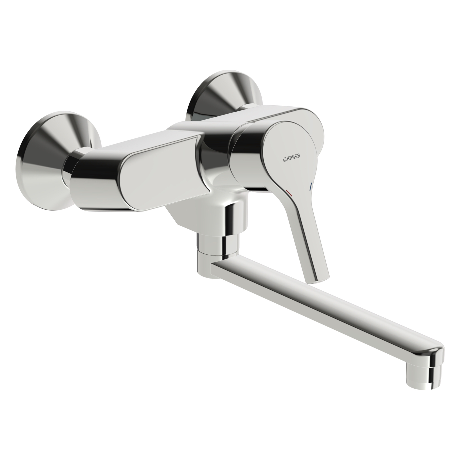 Hansa Einhand-Küchenarmatur „Paleno“ Ausladung 284 mm in chrom Hansa Einhand-Küchenarmatur „Paleno“ Ausladung 284 mm in chrom