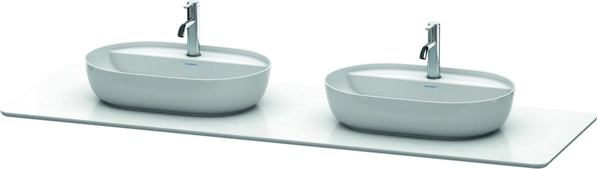 Duravit Konsole „Luv“ in Weiß Struktur Duravit Konsole „Luv“ in Weiß Struktur