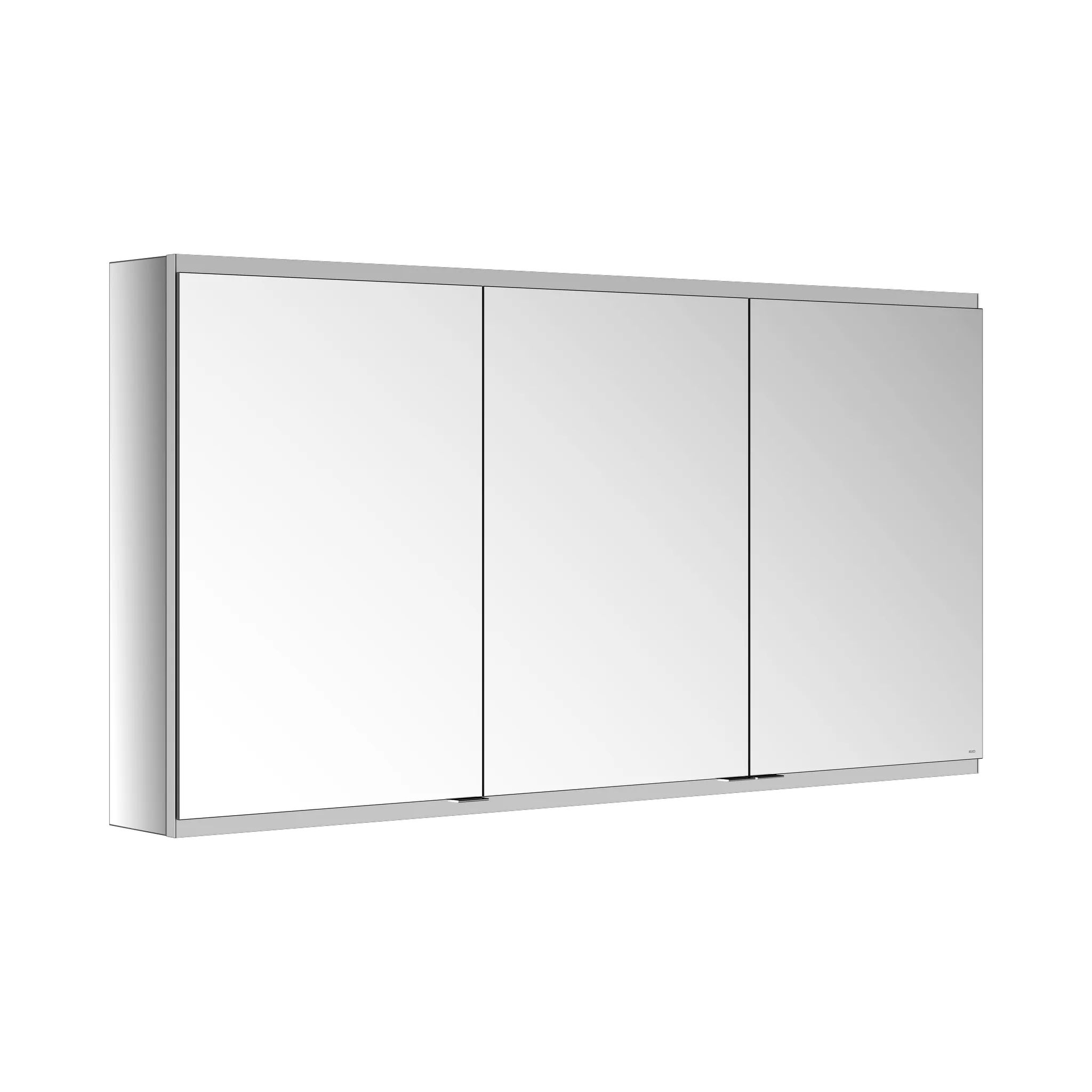 KEUCO Royal Modular 2.0 Spiegelschrank unbeleuchtet Wandvorbau, 2 Steckdosen 1400x700x160mm silber-eloxiert