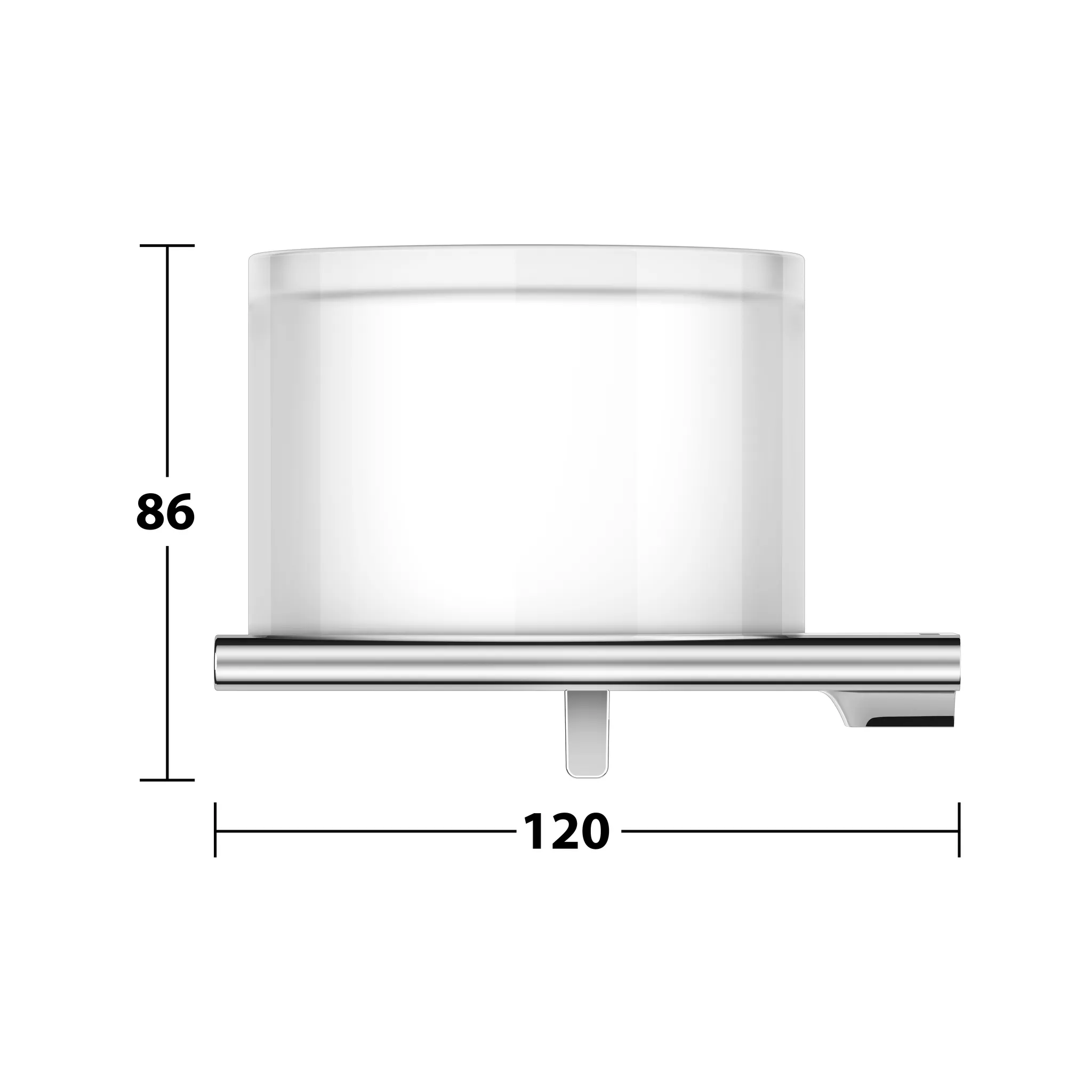 Edition 400 11552019000 Lotionspender mit Halter und Pumpe verchromt Edition 400 11552019000 Lotionspender mit Halter und Pumpe verchromt