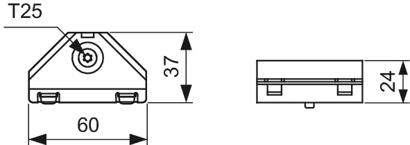 TECEprofil Eckverbinder 90 Grad Verbindungen TECEprofil Eckverbinder 90 Grad Verbindungen