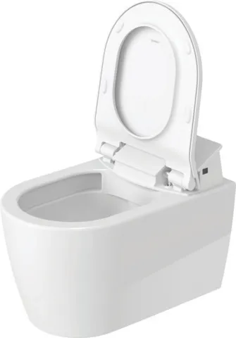 Duravit Wand-WC ME by Starck, 570 mm, weiß Hochglanz, rimless, Durafix, SensoWash-kompatibel Duravit Wand-WC ME by Starck, 570 mm, weiß Hochglanz, rimless, Durafix, SensoWash-kompatibel