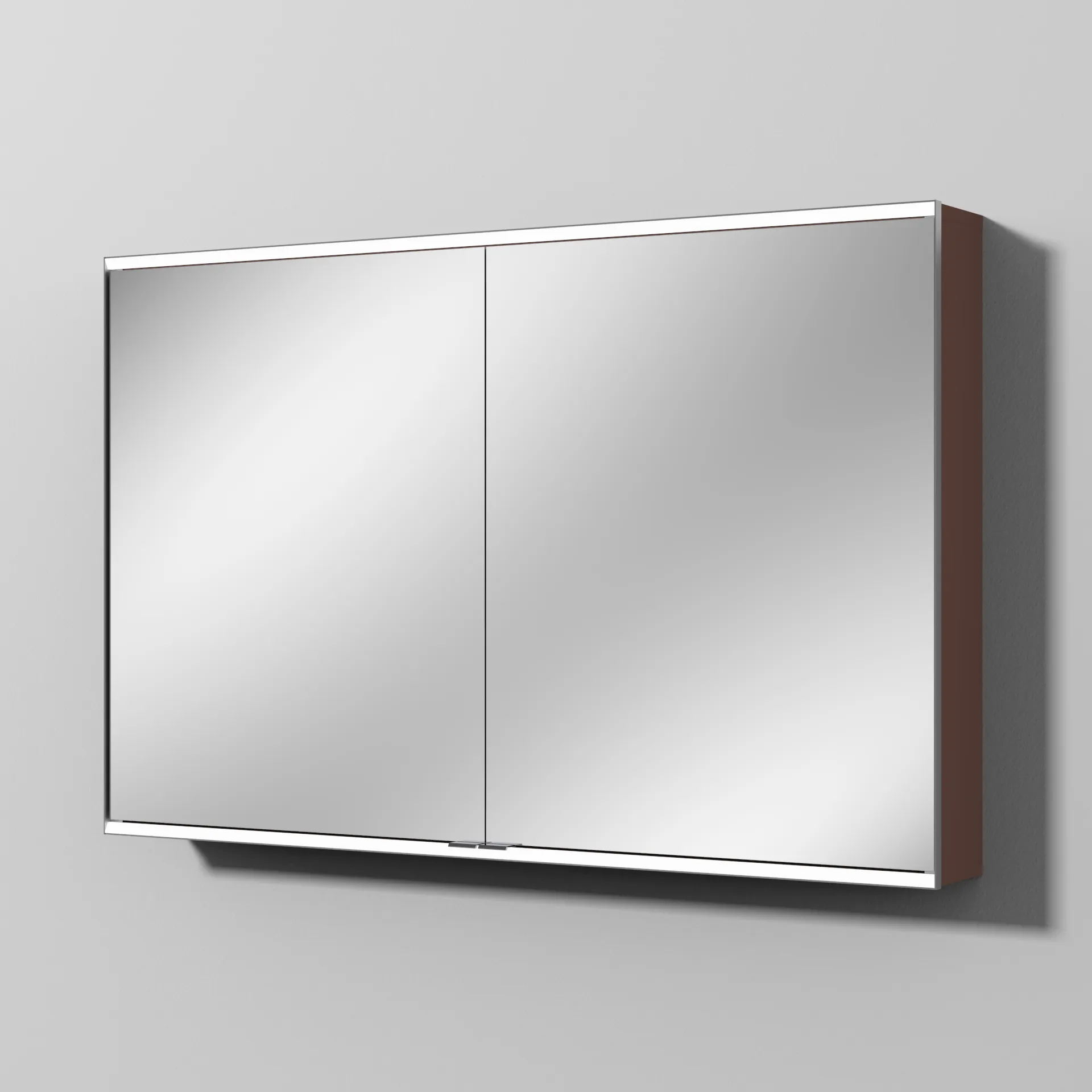 Sanipa Spiegelschrank „Marie“ 1208 × 785 × 157 mm in Wine-Red
