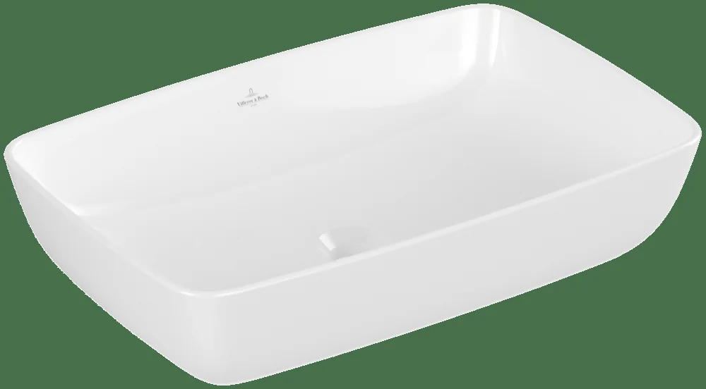 Villeroy & Boch Artis Aufsatzwaschbecken TitanCeram 580x380mm Rechteck ohne Überlauf Weiß Alpin Villeroy & Boch Artis Aufsatzwaschbecken TitanCeram 580x380mm Rechteck ohne Überlauf Weiß Alpin