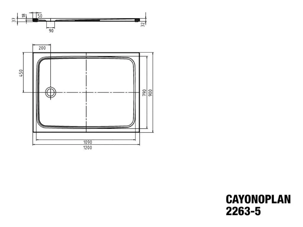 Kaldewei rechteck Duschwanne „Cayonoplan“ 900 × 1200 mm SONDERANGEBOT ABVERKAUF Kaldewei rechteck Duschwanne „Cayonoplan“ 900 × 1200 mm SONDERANGEBOT ABVERKAUF