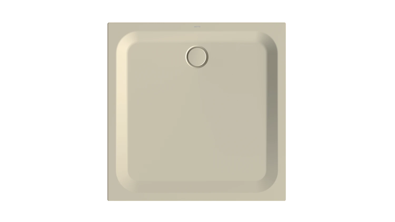 Bette quadrat Duschwanne „BetteUltra“ 110 × 110 cm in Beige Bette quadrat Duschwanne „BetteUltra“ 110 × 110 cm in Beige