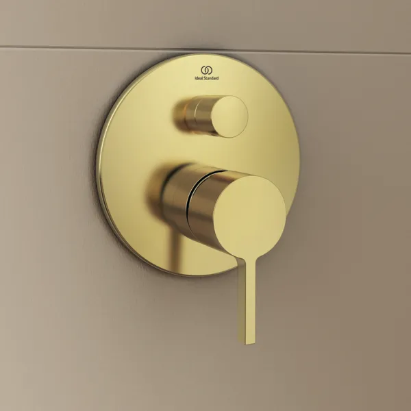 Badearmatur Unterputz Joy, Bausatz2, DIN EN 1717, Brushed Gold Badearmatur Unterputz Joy, Bausatz2, DIN EN 1717, Brushed Gold