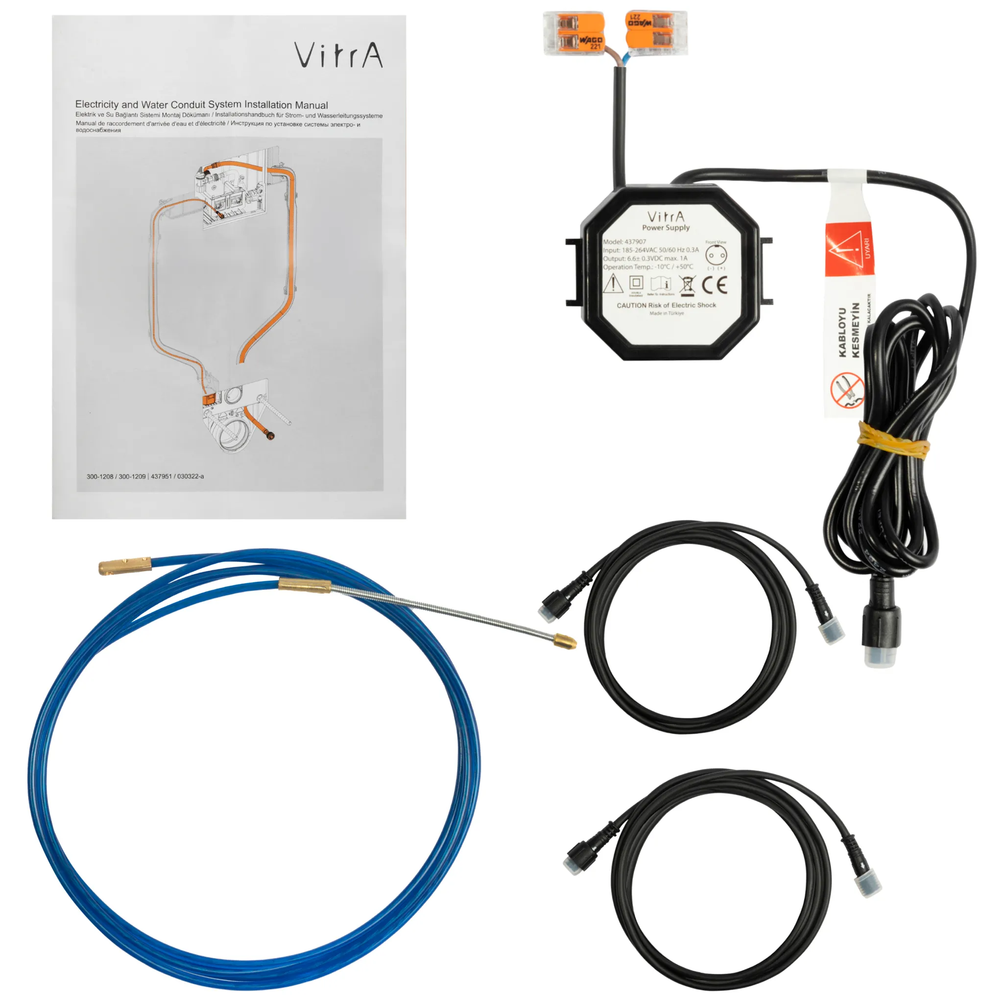 V-Fix Zubehör Elektrisches Verbindungsset Unterputzspülkästen V-Fix Zubehör Elektrisches Verbindungsset Unterputzspülkästen