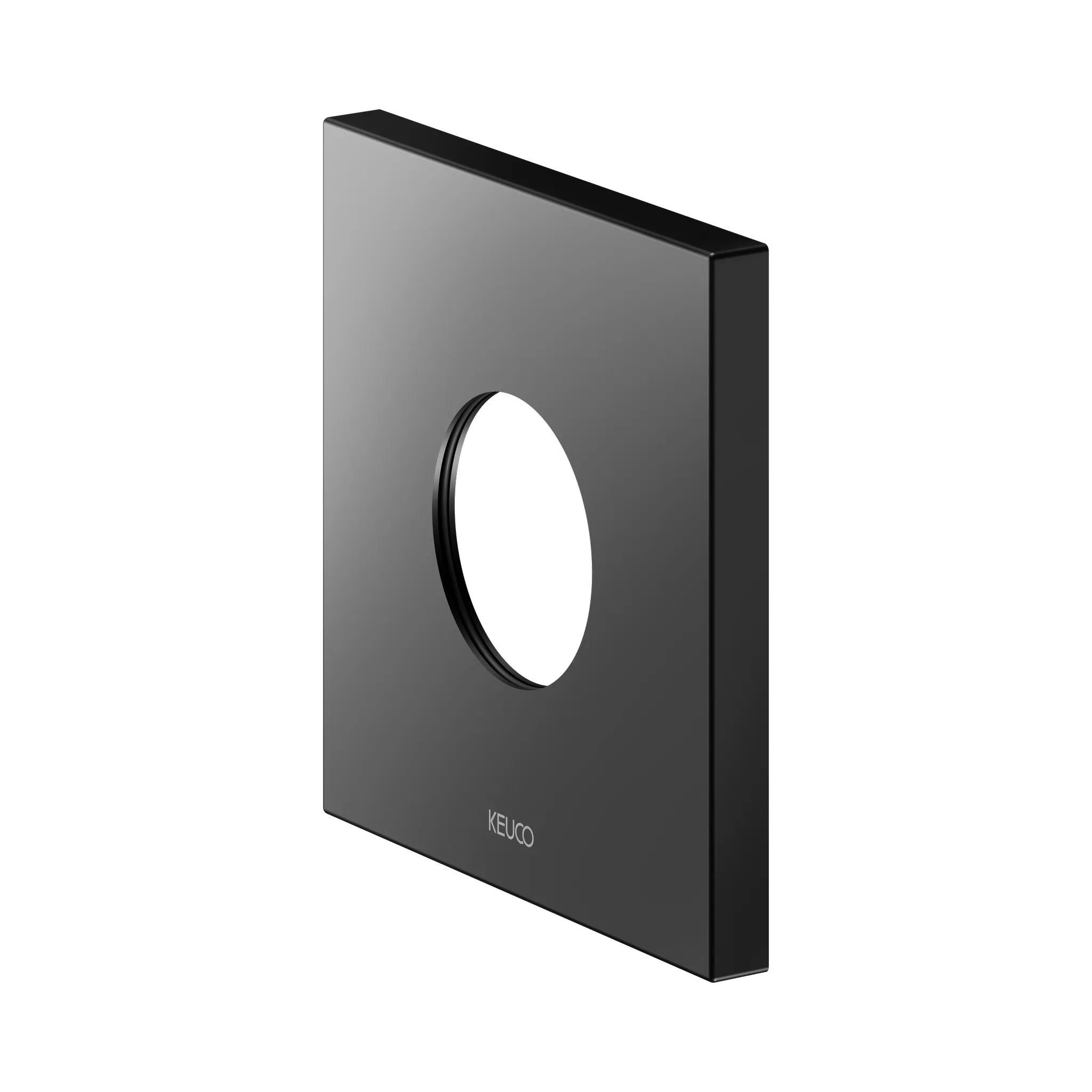 KEUCO IXMO Wandrosette Übergröße für Thermostatarmatur Unterputz schwarz matt KEUCO IXMO Wandrosette Übergröße für Thermostatarmatur Unterputz schwarz matt