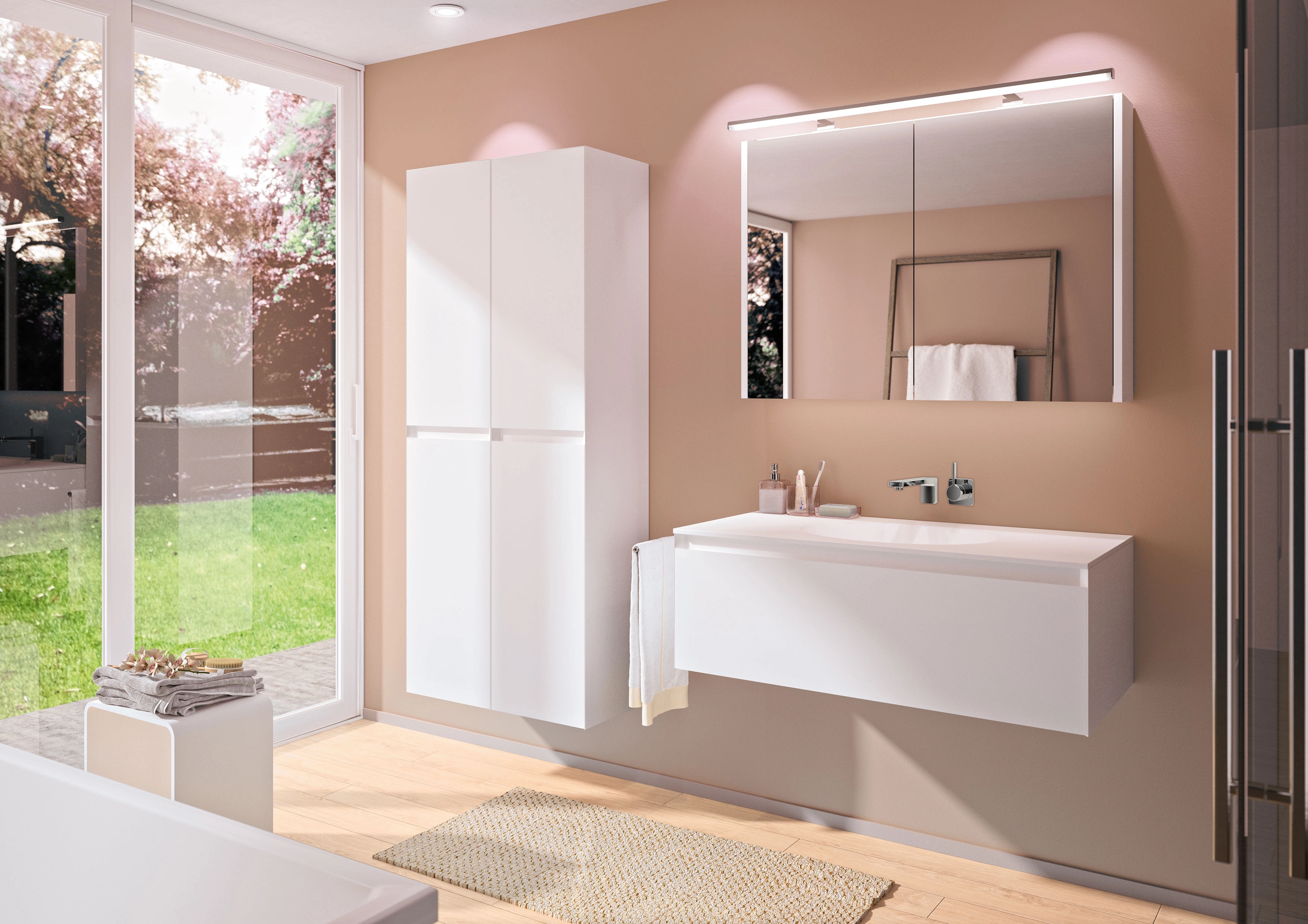 repaBAD Unterschrank Cube 45WP/ 60 cm