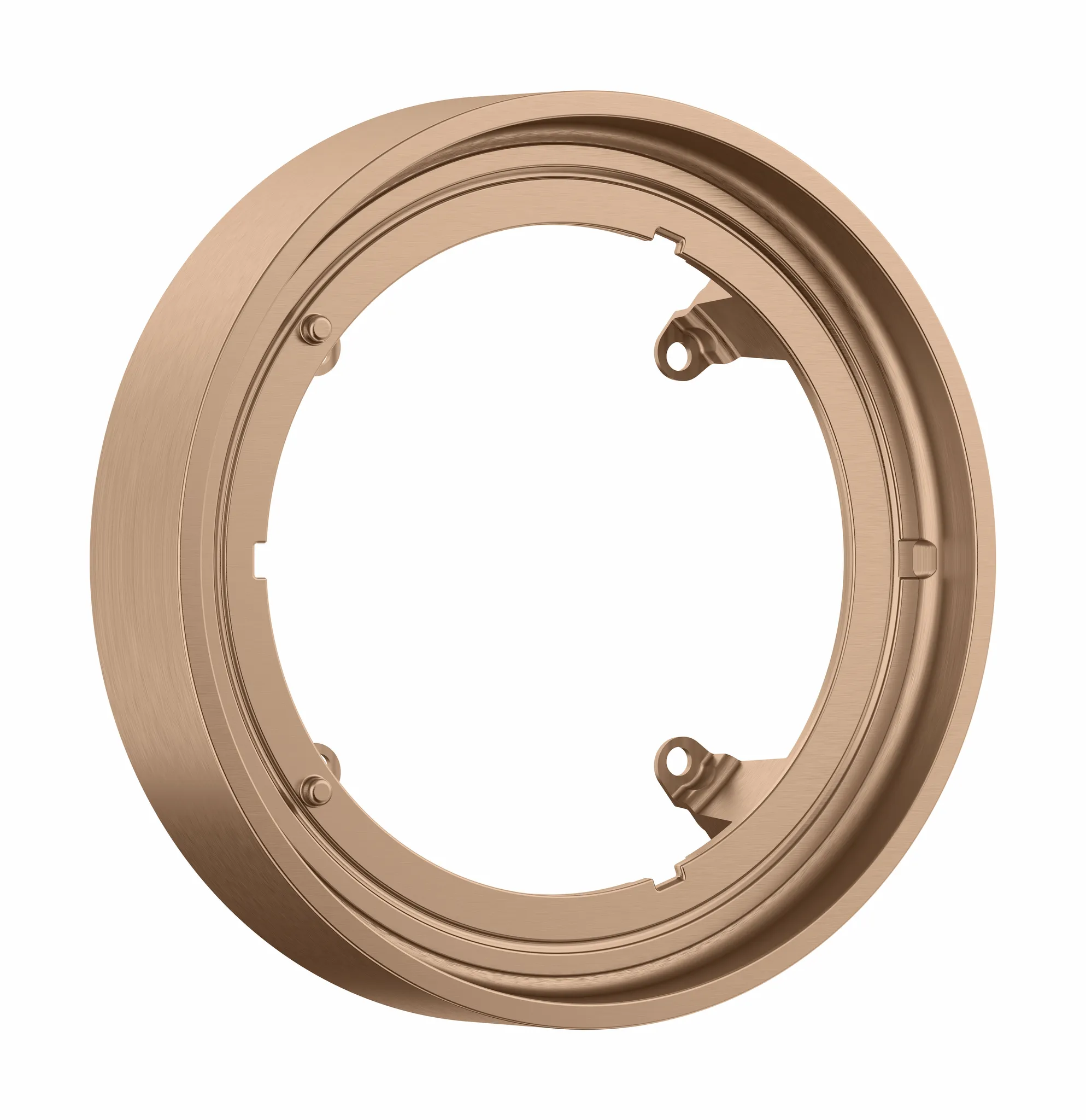 Hansgrohe AXOR ShowerSelect ID Verlängerungsrosette rund 22 mm, Brushed Red Gold