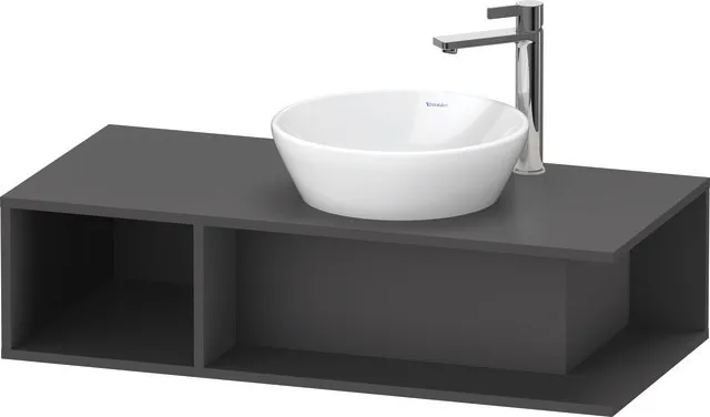 Duravit Waschtischunterschrank wandhängend „D-Neo“ 100 × 26 × 48 cm Graphit Matt Duravit Waschtischunterschrank wandhängend „D-Neo“ 100 × 26 × 48 cm Graphit Matt