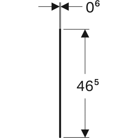 ONE Abdeckung für Seitenschrank und Seitenelement, Glas: 45x0.6x46.5cm, weiß / Glas ONE Abdeckung für Seitenschrank und Seitenelement, Glas: 45x0.6x46.5cm, weiß / Glas
