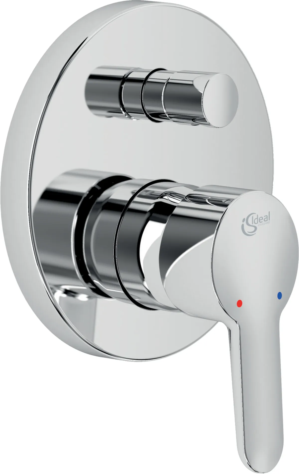 Badearmatur Unterputz ConnectBlue, Bausatz 2, Rosettendurchmesser:163mm, eigensicher nach DIN EN 1717, Chrom Badearmatur Unterputz ConnectBlue, Bausatz 2, Rosettendurchmesser:163mm, eigensicher nach DIN EN 1717, Chrom