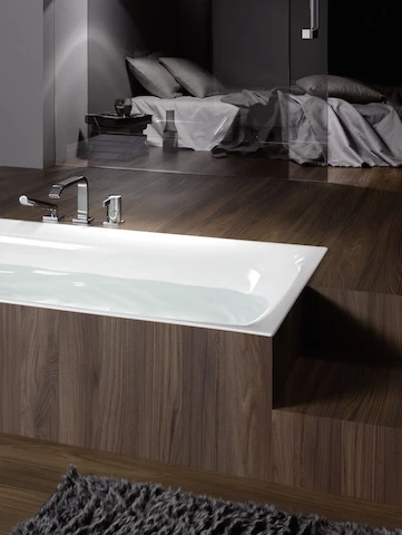 Bette Badewanne „BetteLux“ 190 × 90 cm in Schwarz Bette Badewanne „BetteLux“ 190 × 90 cm in Schwarz