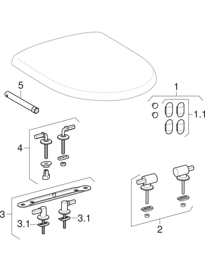 Wand-Tiefspül-WC „Renova Premium“ teilgeschlossene Form in weiß alpin Wand-Tiefspül-WC „Renova Premium“ teilgeschlossene Form in weiß alpin