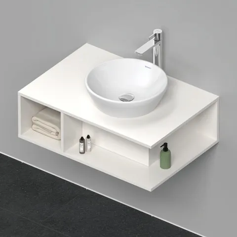Duravit Waschtischunterschrank wandhängend „D-Neo“ 80 × 26 × 55 cm Weiß Hochglanz Duravit Waschtischunterschrank wandhängend „D-Neo“ 80 × 26 × 55 cm Weiß Hochglanz