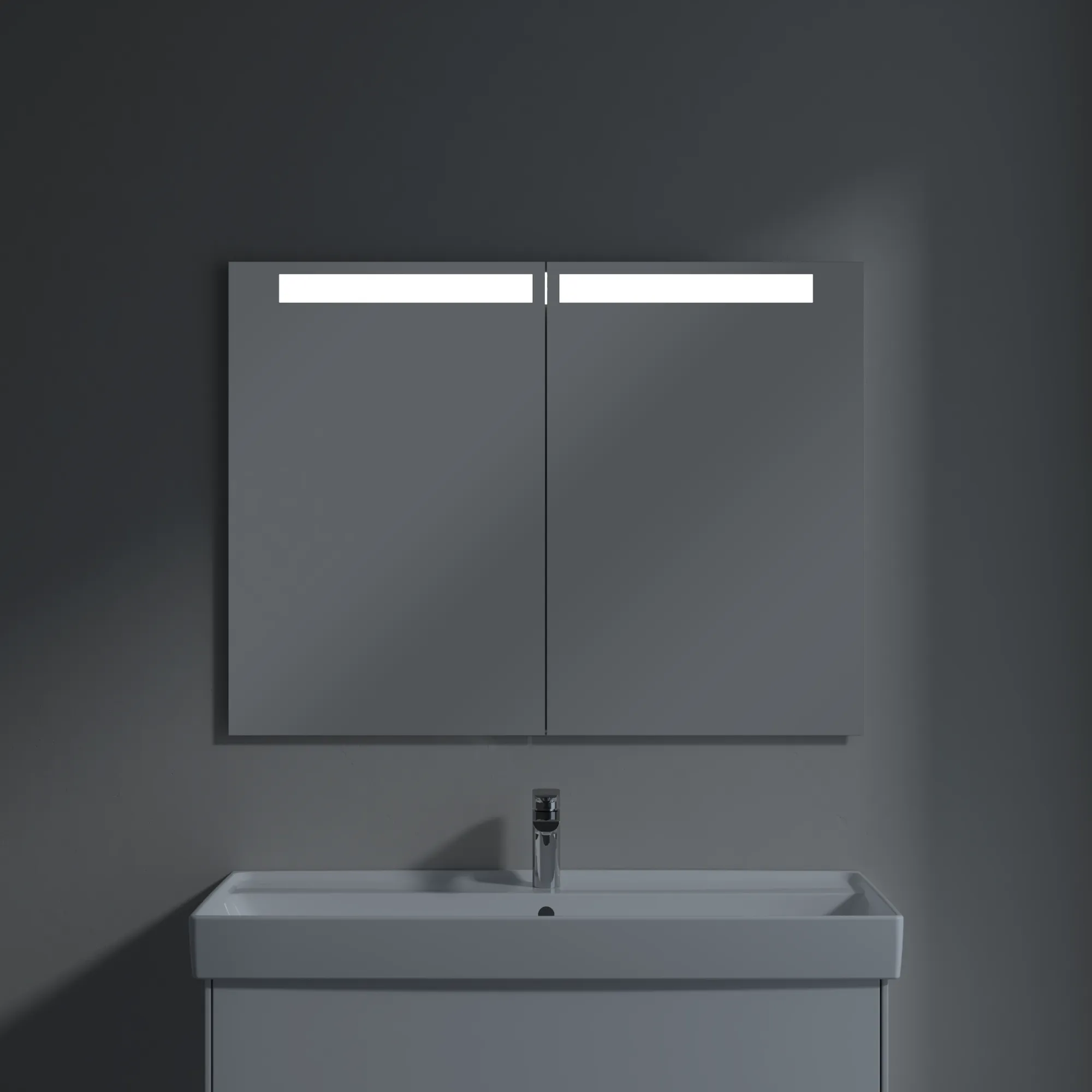 Villeroy & Boch Einbau-Spiegelschrank „My View-In“ 1001 × 747 × 107 mm in White Matt Villeroy & Boch Einbau-Spiegelschrank „My View-In“ 1001 × 747 × 107 mm in White Matt