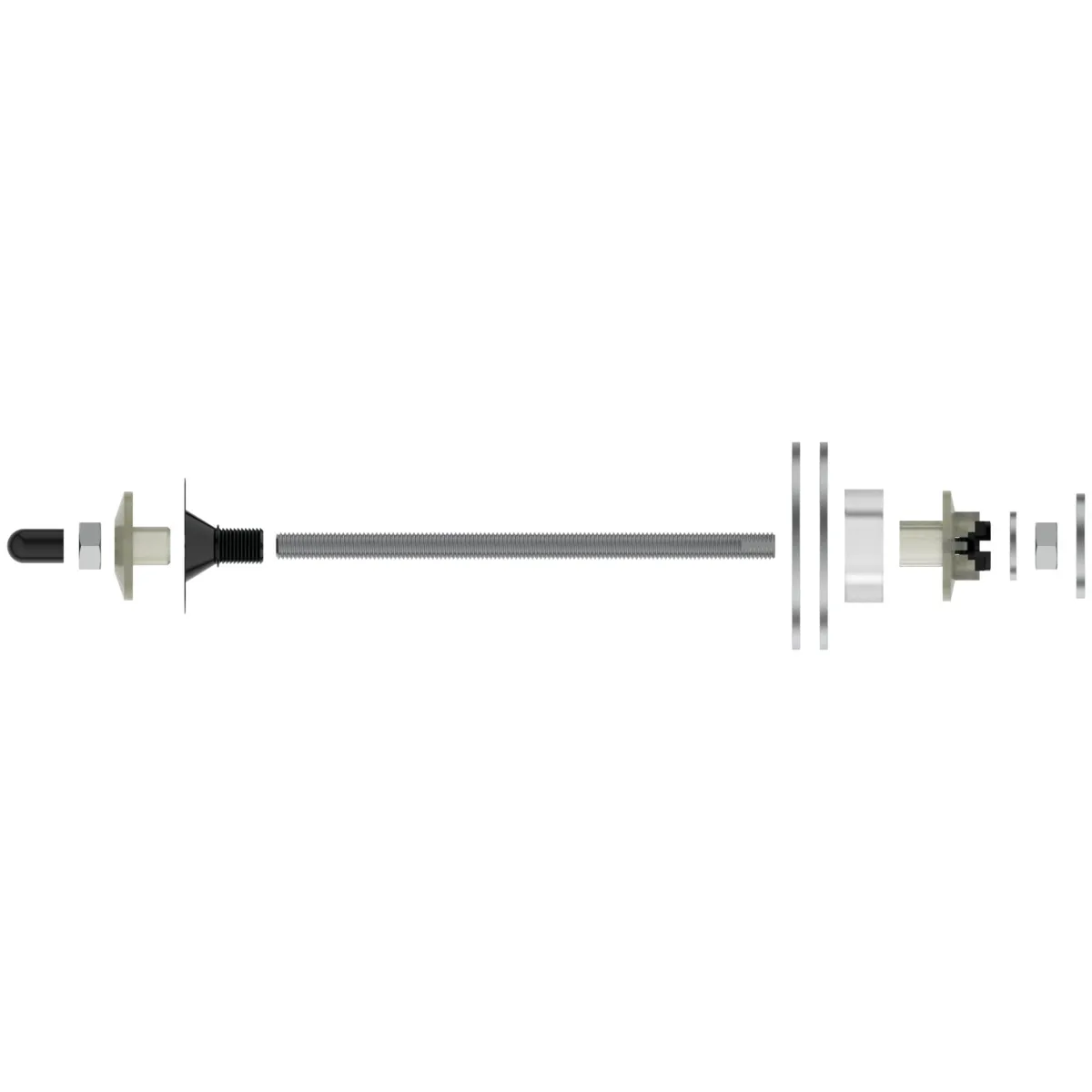 Ideal Standard Contour 21+ Befestigungsset für Waschtisch mit Finne, weiß Ideal Standard Contour 21+ Befestigungsset für Waschtisch mit Finne, weiß