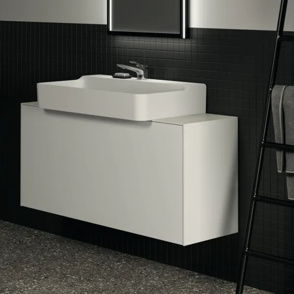 Ideal Standard Waschtischunterschrank „Conca“ 120 × 54 × 37,3 cm Weiß matt lackiert