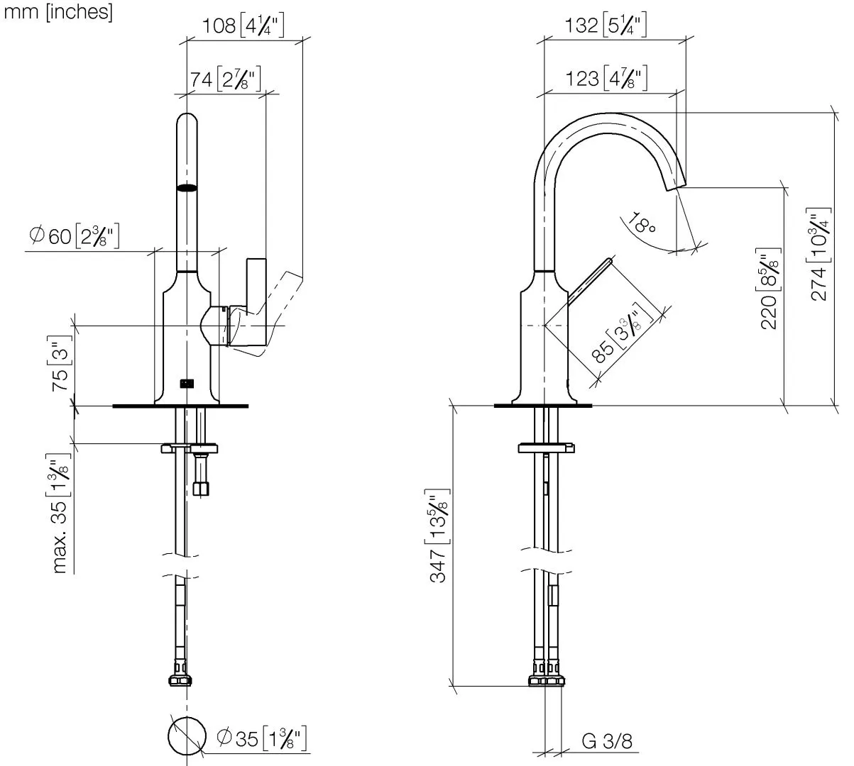 Waschtisch-Einhandbatterie ohne Ablaufgarnitur VAIA Chrom 33525809 Waschtisch-Einhandbatterie ohne Ablaufgarnitur VAIA Chrom 33525809