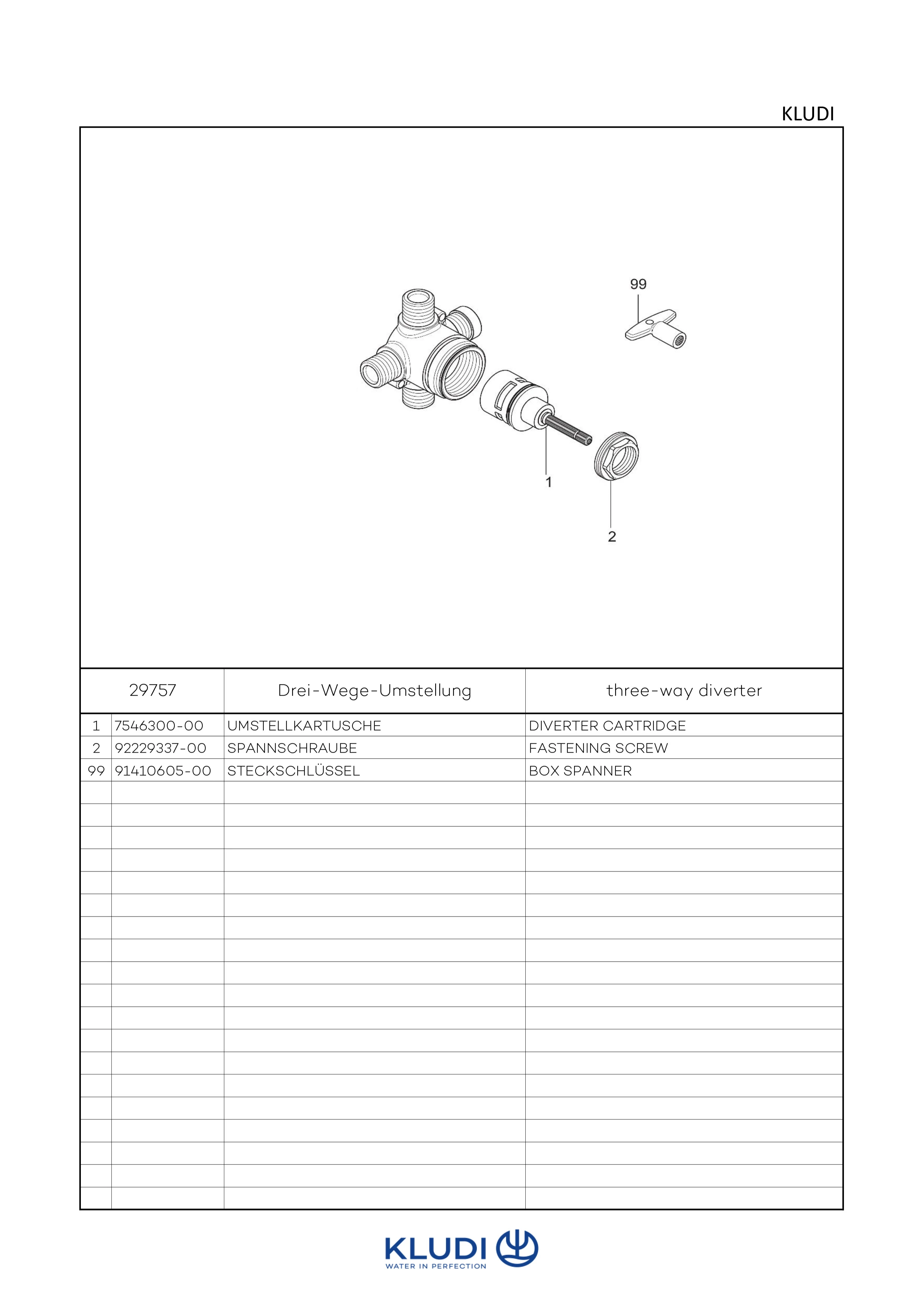 3WegeUmstellung RohbauSet 3WegeUmstellung RohbauSet