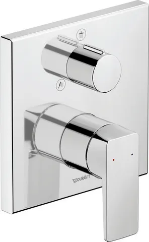 Duravit Zweihand-Unterputz-Armatur „Manhattan“ in Chrom Duravit Zweihand-Unterputz-Armatur „Manhattan“ in Chrom