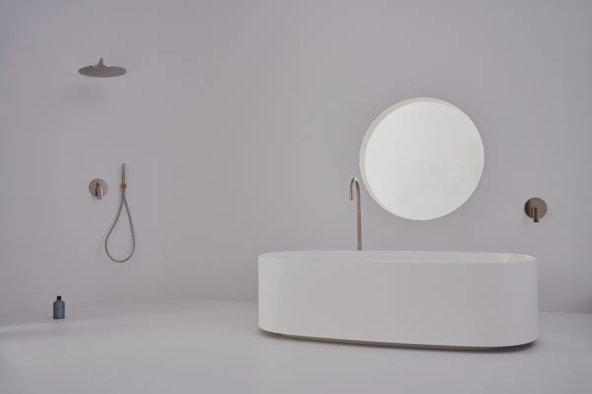 Ideal Standard Linda-X Duo-Badewanne, 1738x850x495mm, Mattweiß Ideal Standard Linda-X Duo-Badewanne, 1738x850x495mm, Mattweiß