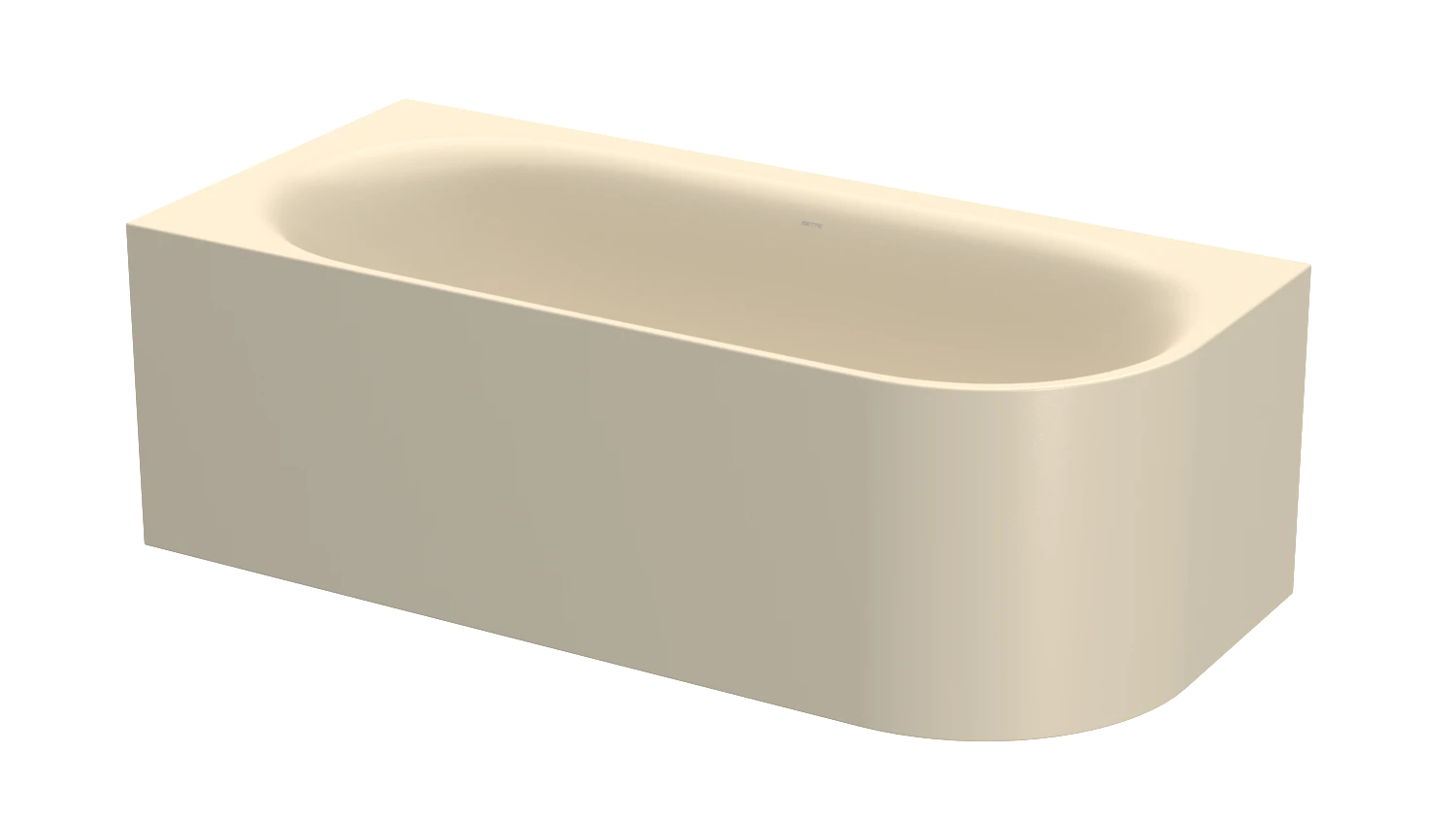 Bette oval Badewanne „BetteLux Oval IV Silhouette“ 175 × 80 cm in Jasmin