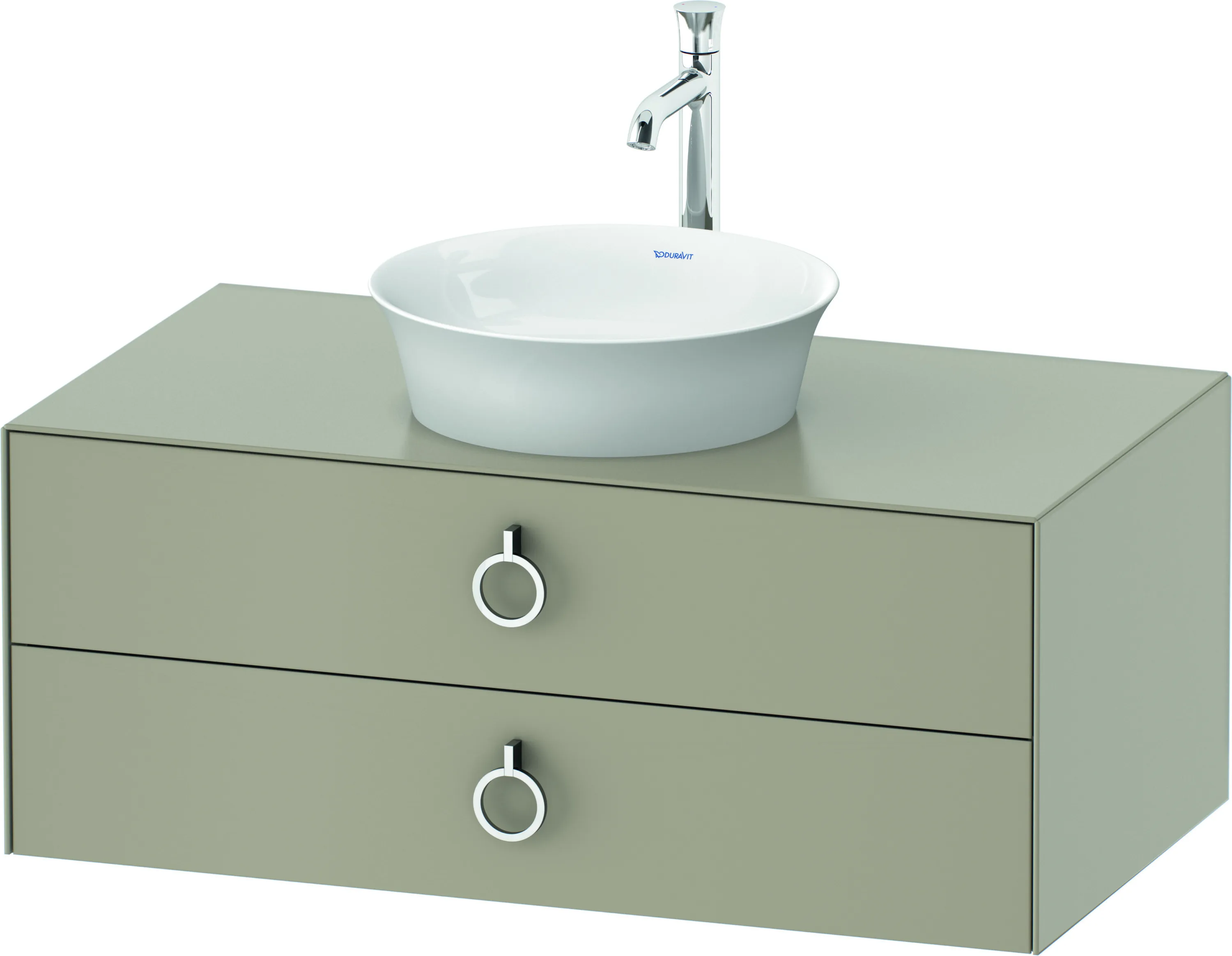 Duravit Waschtischunterschrank wandhängend „White Tulip“ 100 × 40,8 × 55 cm Duravit Waschtischunterschrank wandhängend „White Tulip“ 100 × 40,8 × 55 cm
