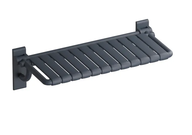 Duschklappsitz „Serie 801“ in Anthrazitgrau Duschklappsitz „Serie 801“ in Anthrazitgrau