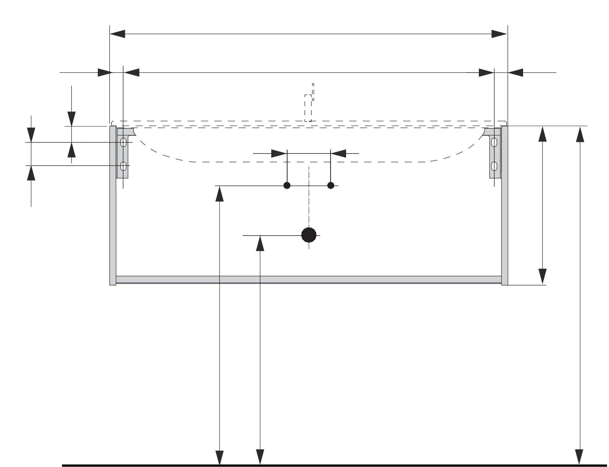 KEUCO X-LINE Waschtischunterbau mit Auszug 1000x400x490mm cashmere/cashmere KEUCO X-LINE Waschtischunterbau mit Auszug 1000x400x490mm cashmere/cashmere