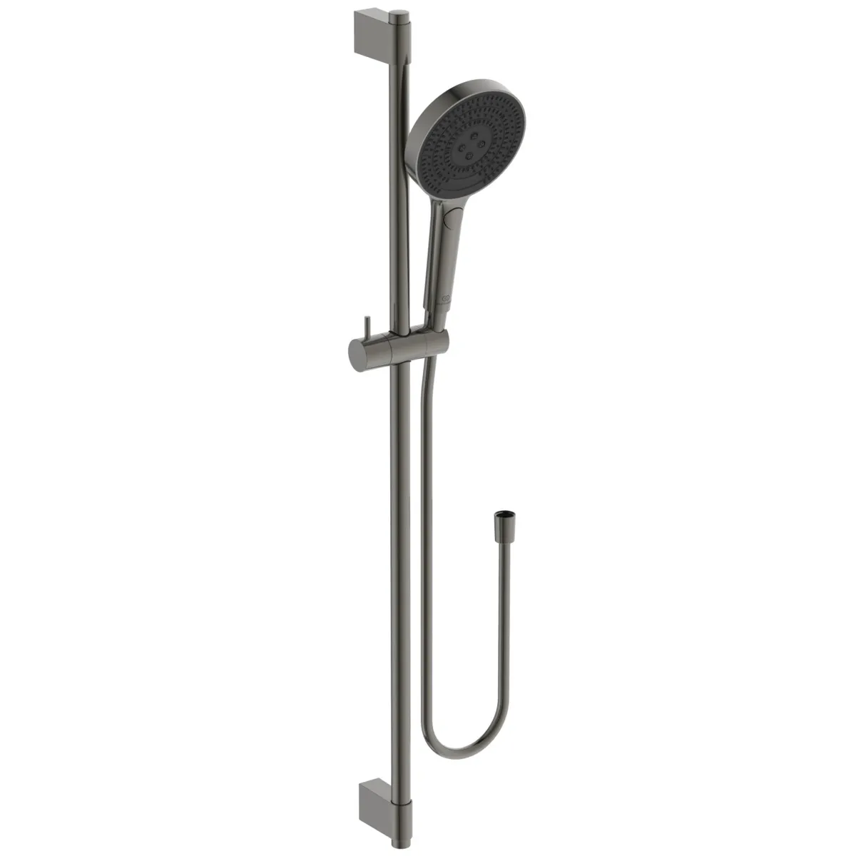 Ideal Standard Brausekombination Idealrain Solos 903 mm Magnetic Grey | Wandaufputz, 3-Funktion-Handbrause, verstellbare Halterung, EasyClean, Idealflex-Schlauch 1750 mm Ideal Standard Brausekombination Idealrain Solos 903 mm Magnetic Grey | Wandaufputz, 3-Funktion-Handbrause, verstellbare Halterung, EasyClean, Idealflex-Schlauch 1750 mm