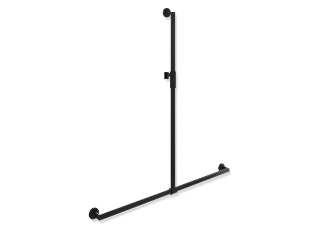 HEWI Haltegriff „System 900“ in Schwarz tiefmatt / Schwarz matt, Befestigung verdeckt HEWI Haltegriff „System 900“ in Schwarz tiefmatt / Schwarz matt, Befestigung verdeckt