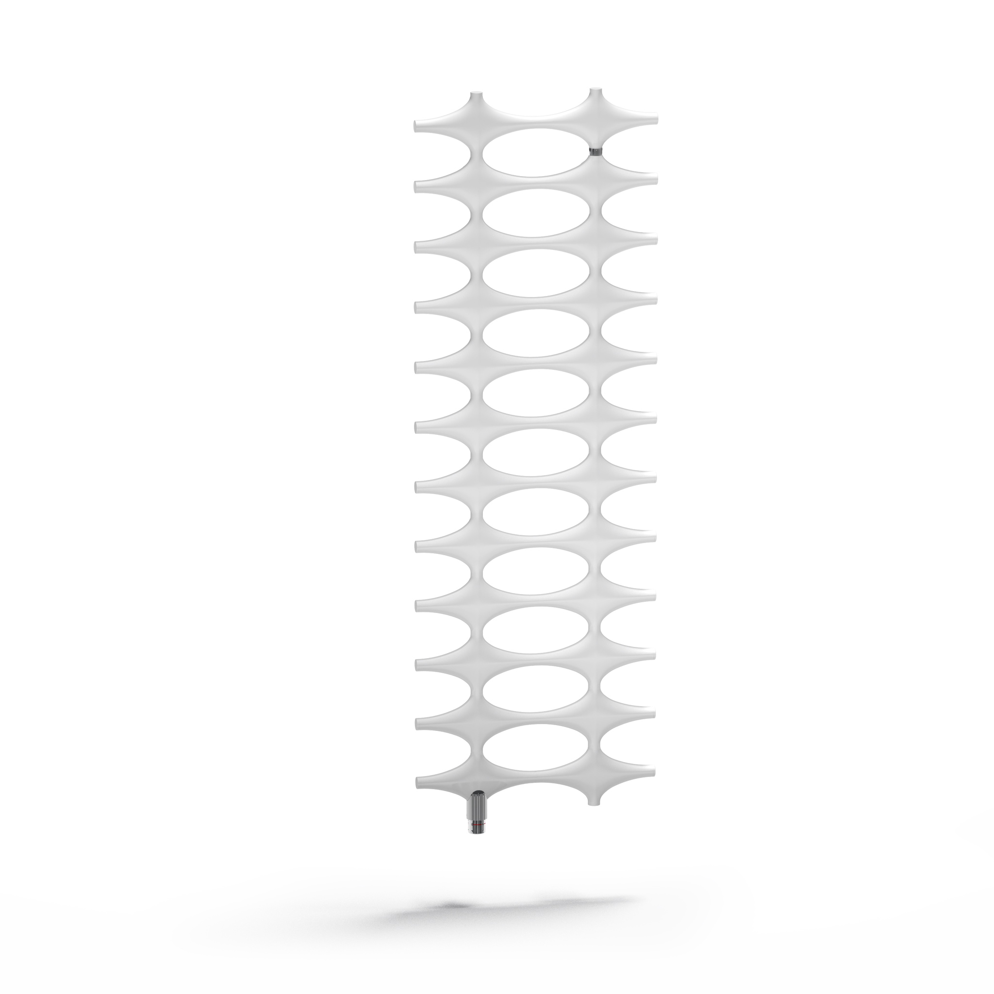 Kermi Design-Heizkörper „Ideos®-V“ 50,8 × 75,8 cm in Weiß