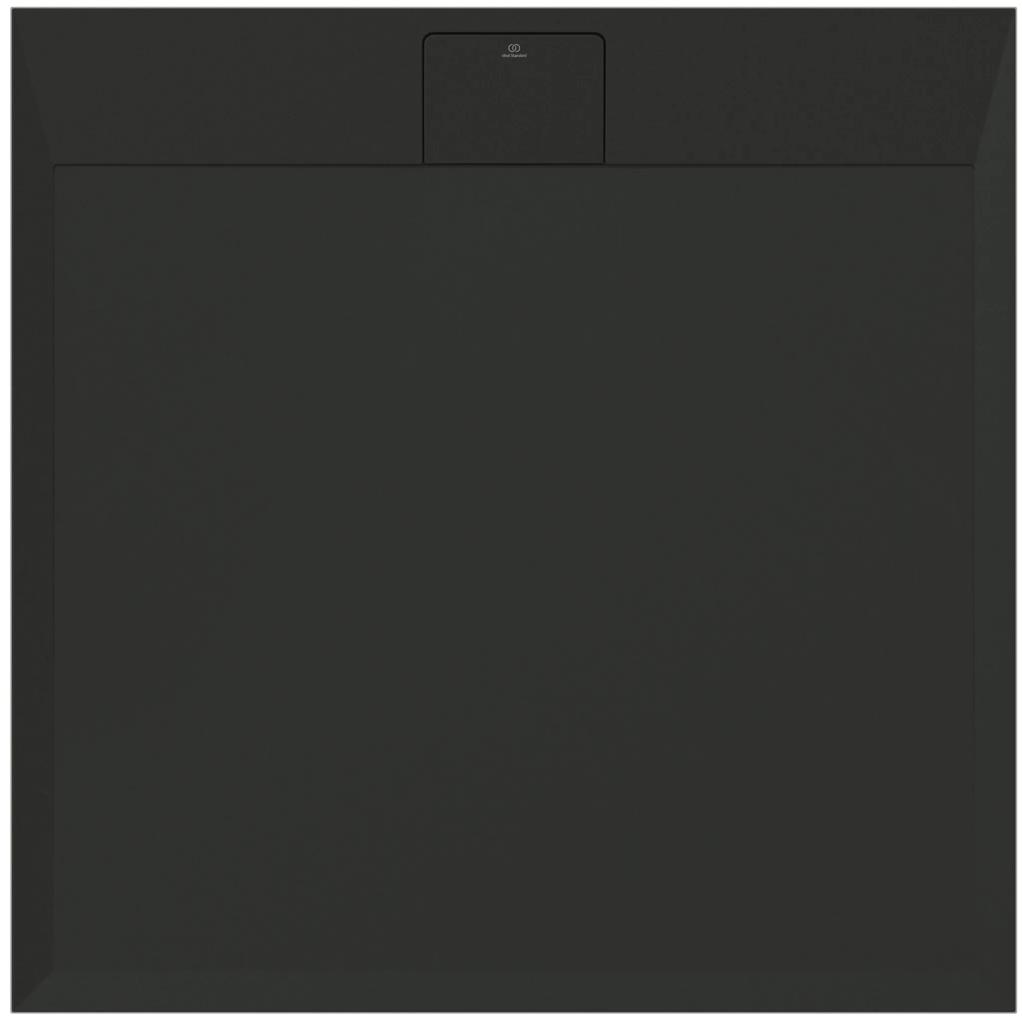Ideal Standard Quadrat-Brausewanne Ultra Flat S i.life, 1000x1000x30 mm Schiefer, rutschfest nach DIN EN 51097 Klasse C