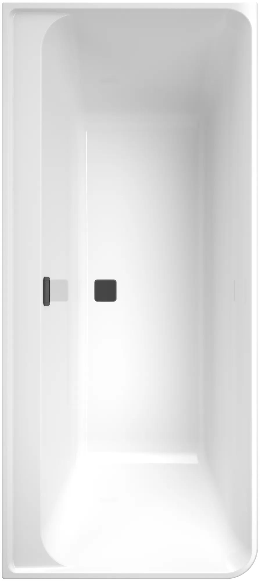 Villeroy & Boch Badewanne „Collaro“ vorwand rechteck 179 × 79 cm, rechts in Weiß Alpin