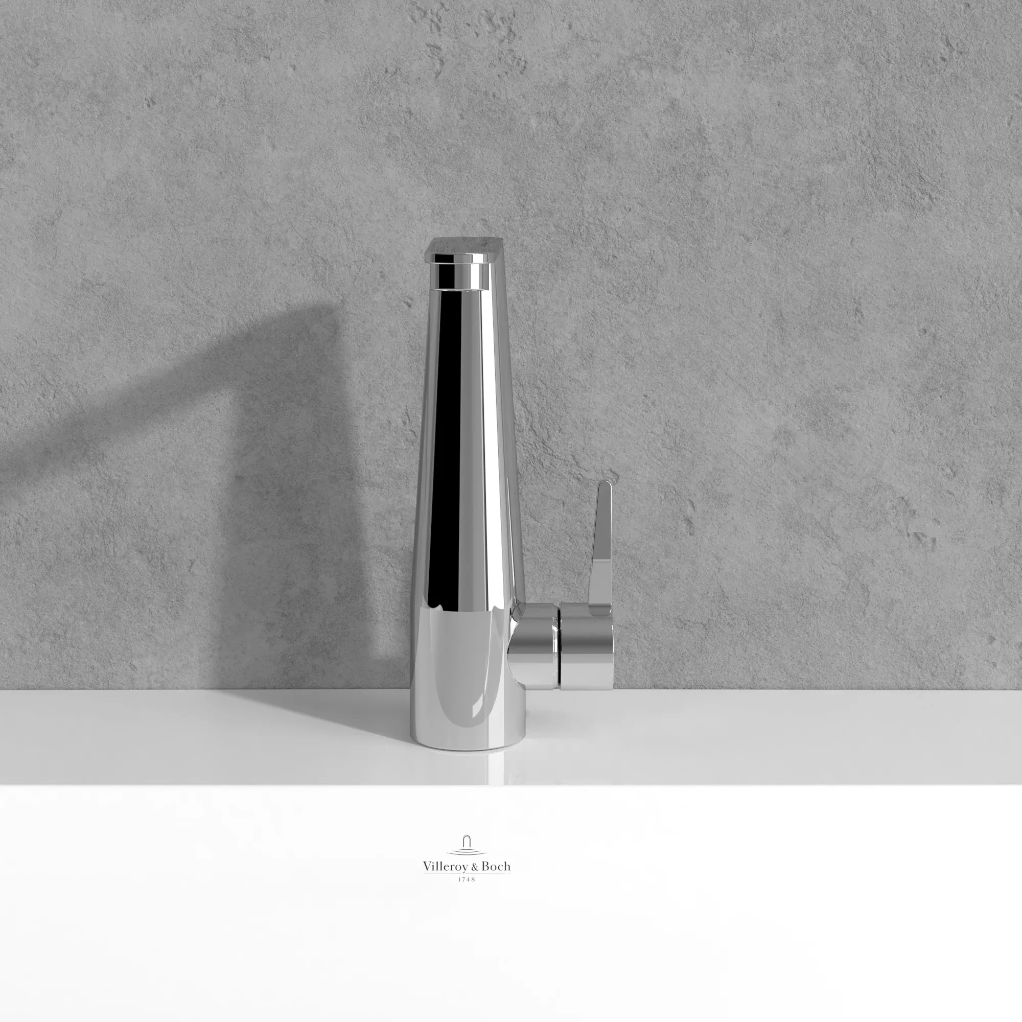 Villeroy & Boch Conum Einhebel-Waschtischarmatur TVW127004000, 49 x 210 x 174 mm, Chrom Villeroy & Boch Conum Einhebel-Waschtischarmatur TVW127004000, 49 x 210 x 174 mm, Chrom