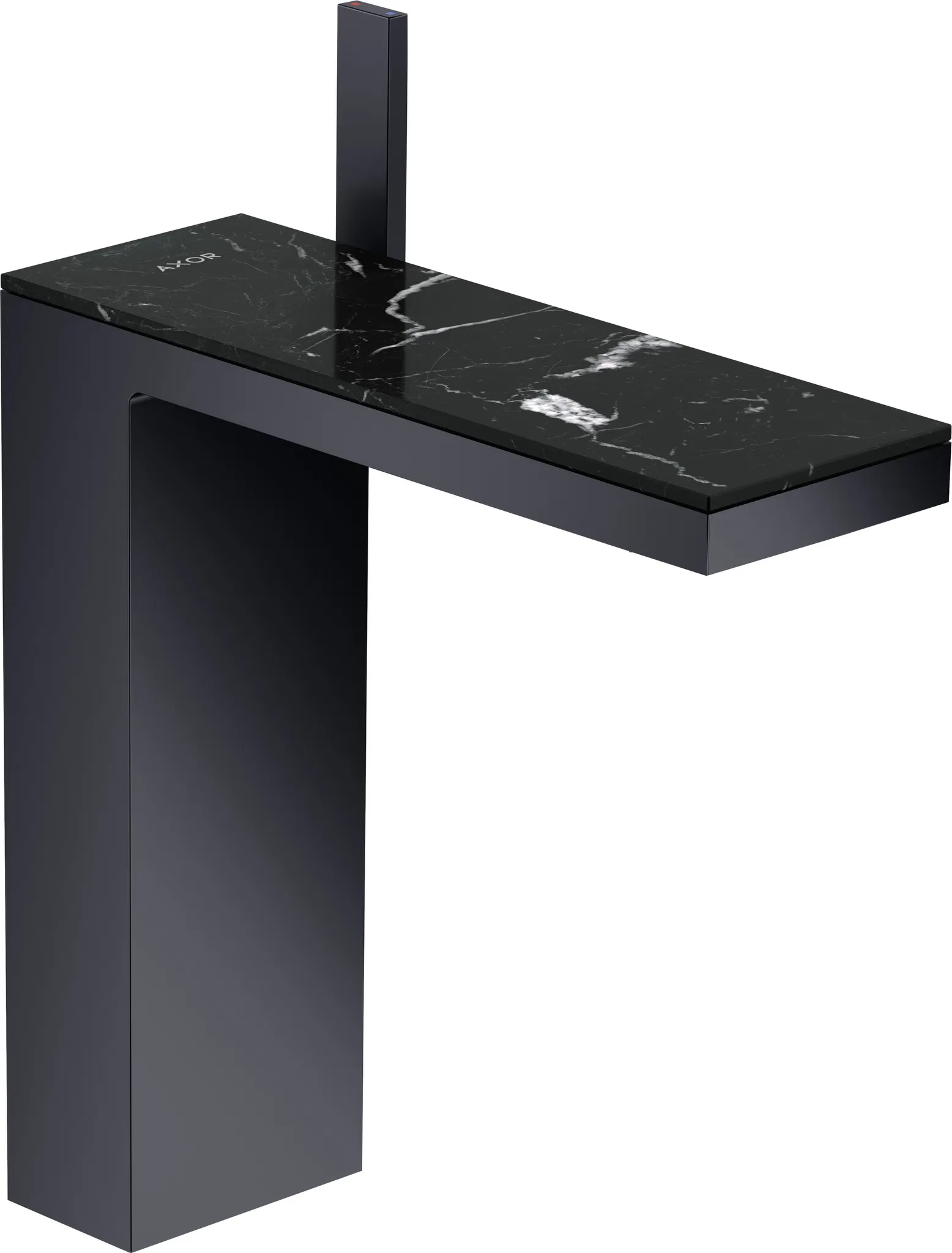 Hansgrohe AXOR MyEdition Mischer Platte 245 Marmor Nero Marquina Hansgrohe AXOR MyEdition Mischer Platte 245 Marmor Nero Marquina
