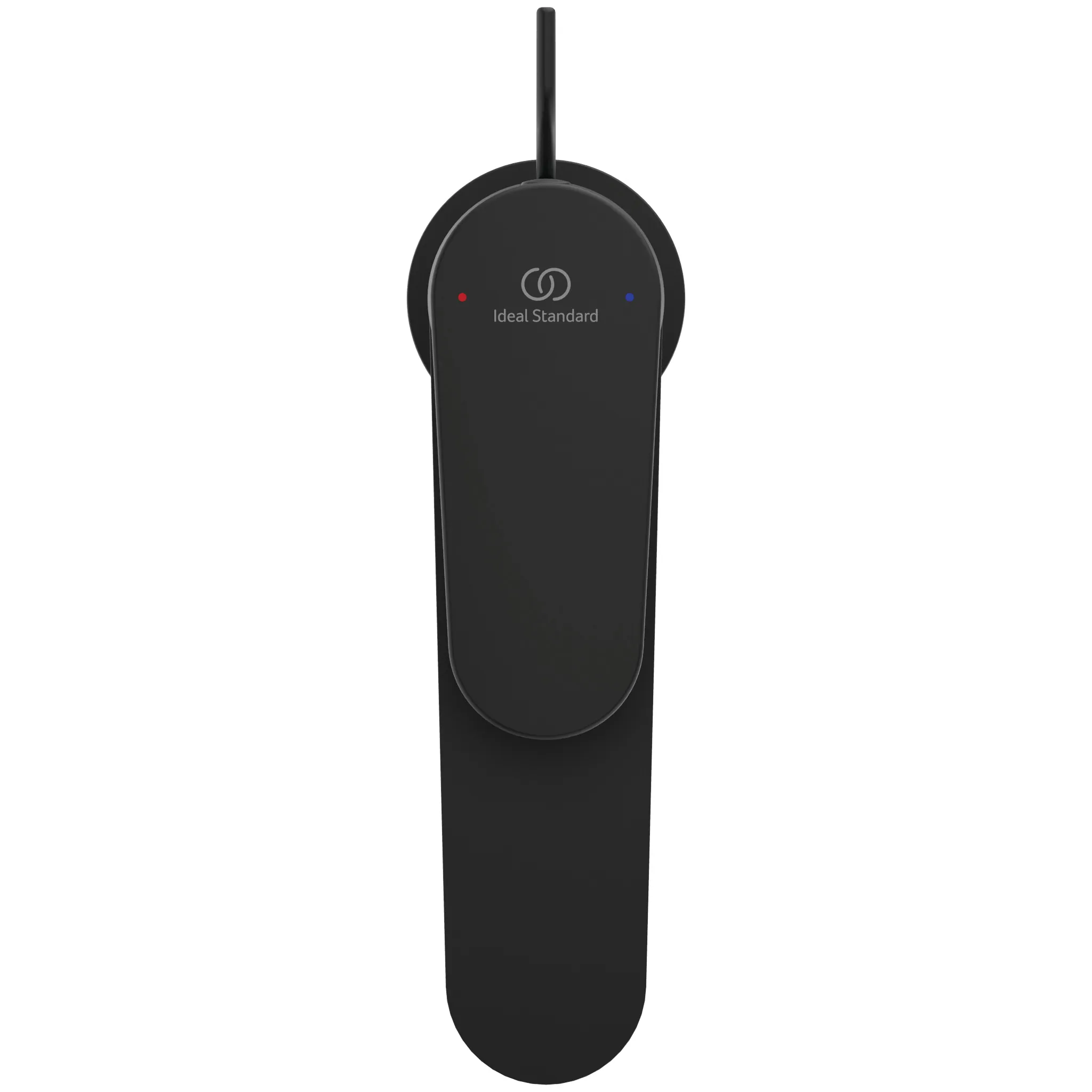 Ideal Standard Waschtischarmatur Cerafine O Serie, H120, Ausladung 125 mm, Farbe Silk Black