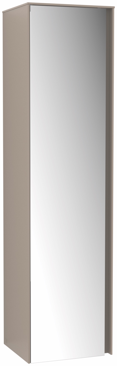 Villeroy & Boch Hochschrank mit beidseitig verspiegelter Tür „Collaro“ 40,4 × 153,8 × 34,9 cm, ohne Beleuchtung, Anschlag links, 1 Tür
