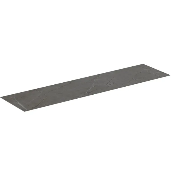 Waschtischplatte Conca, aus Keramik, 1987x505x6mm, Marmor Noir Desir Waschtischplatte Conca, aus Keramik, 1987x505x6mm, Marmor Noir Desir